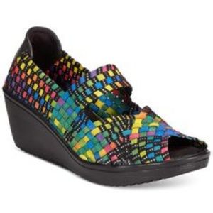 Bare Traps Umma Mary Jane Wedge Sandals